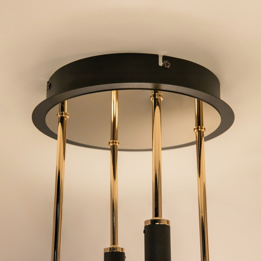 Zuma Line - LED-dimbar ytmonterad taklampa LED/60W/230V guld/svart