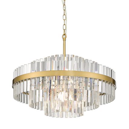 Zuma Line - Ljuskrona på kedja 12xG9/28W/230V diameter 60 cm guld