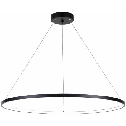 Zuma Line - LED ljuskrona med textilsladd LED/40W/230V 3000/4000/6000K diameter 90 cm svart
