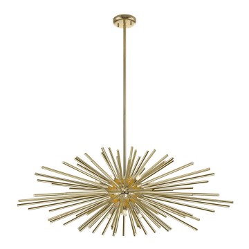 Zuma Line - Pendelkrona 9xG9/42W/230V guld