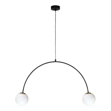 Zuma Line - Pendellampa på kabel 2xE14/10W/230V svart