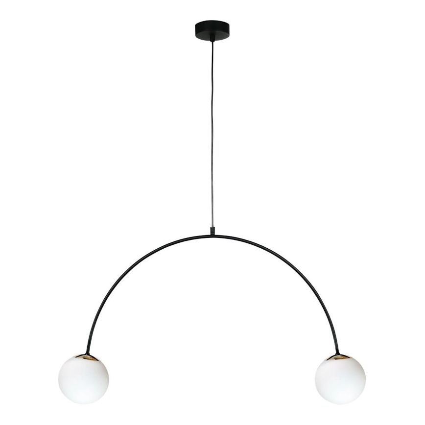 Zuma Line - Pendellampa på kabel 2xE14/10W/230V svart