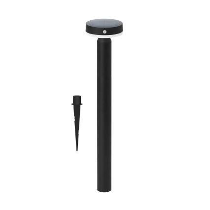 Zuma Line - LED solcellslampa med en rörelse- och skymningssensor LED/4,5W/2000 mAh IP44 svart