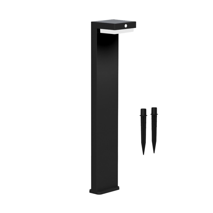 Zuma Line - LED solcellslampa med en rörelse- och skymningssensor LED/4,5W/2000 mAh IP44 svart