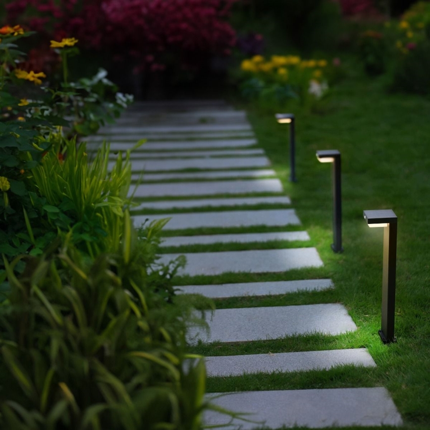 Zuma Line - LED solcellslampa med en rörelse- och skymningssensor LED/4,5W/2000 mAh IP44 svart