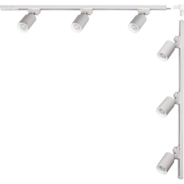 Zuma Line - Spot i skensystem 6xGU10/35W/230V vit