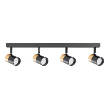 Zuma Line - Spotlight 4xGU10/50W/230V svart/guld