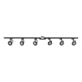 Zuma Line - Spotlight i skensystem 6xGU10/10W/230V svart