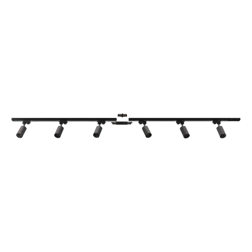 Zuma Line - Spotlight i skensystem 6xGU10/35W/230V svart