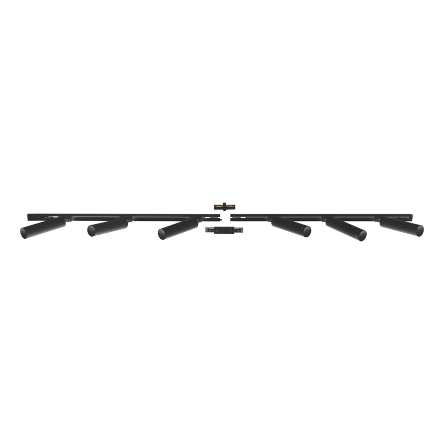Zuma Line - Spotlight i skensystem 6xGU10/35W/230V svart