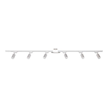 Zuma Line - Spotlight i skensystem 6xGU10/35W/230V vit