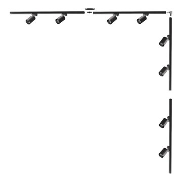 Zuma Line - Spotlightsystem 8xGU10/35W/230V svart