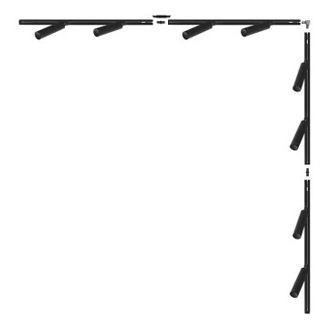 Zuma Line - Spotlightsystem 8xGU10/35W/230V svart