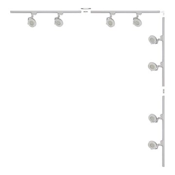 Zuma Line - Spotlightsystemet 8xGU10/15W/230V vit