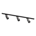 Zuma Line - Spottlampa för skensystem 3xGU10/35W/230V svart
