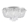 Zuma Line - Taklampa 6xG9/25W/230V diameter 45 cm skinande krom