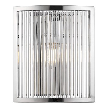 Zuma Line - Vägglampa 1xE14/60W/230V skinande krom