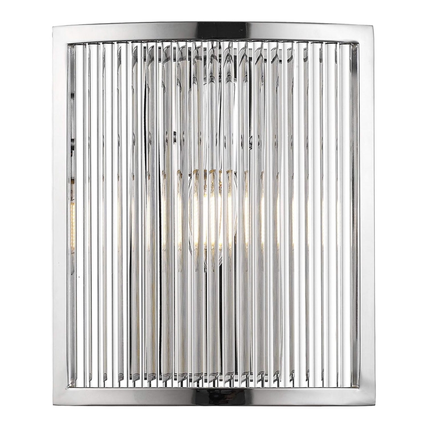 Zuma Line - Vägglampa 1xE14/60W/230V skinande krom