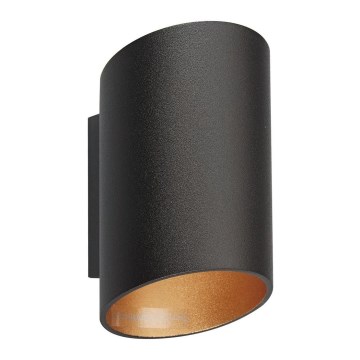 Zuma Line - Vägglampa 1xG9/40W/230V svart/guld