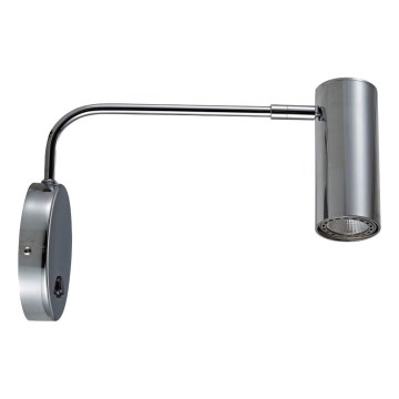 Zuma Line - Vägglampa 1xGU10/50W/230V blank krom