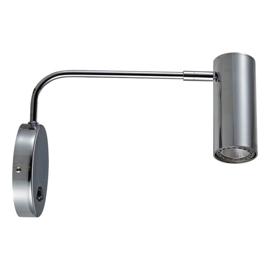 Zuma Line - Vägglampa 1xGU10/50W/230V skinande krom