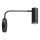 Zuma Line - Vägglampa  1xGU10/50W/230V svart
