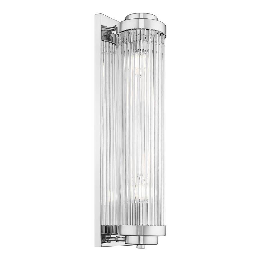 Zuma Line - Vägglampa 2xE14/60W/230V skinande krom