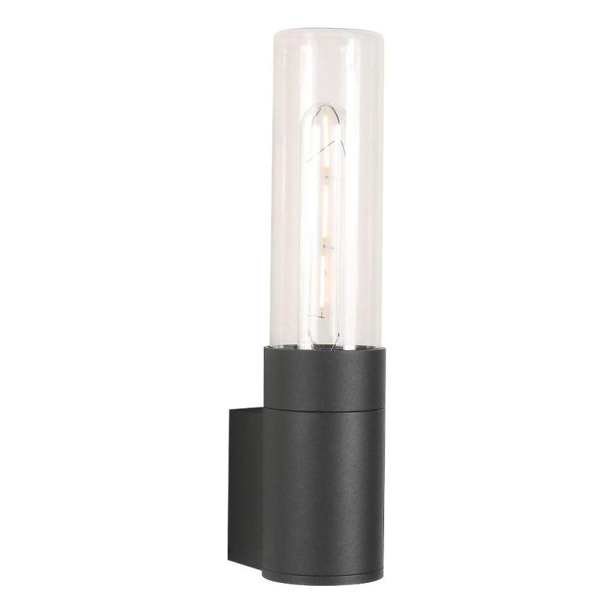 Zuma Line - Vägglampa för utomhusbruk 1xE27/60W/230V IP54 svart