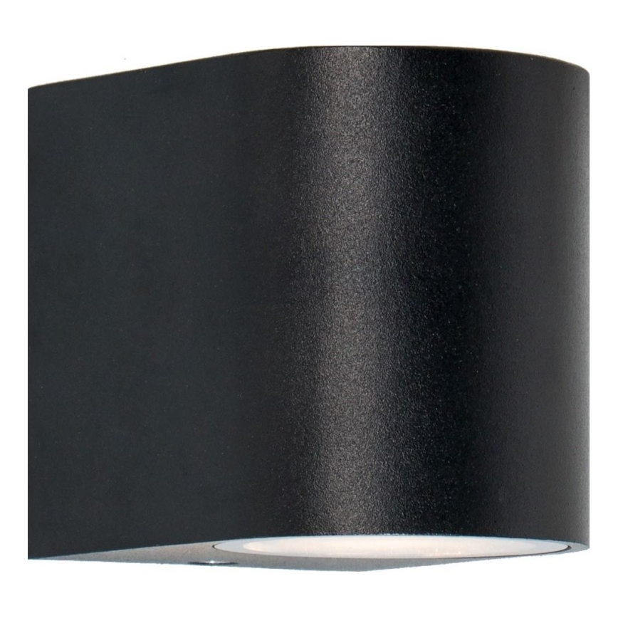 Zuma Line - Vägglampa för utomhusbruk 1xGU10/35W/230V IP44 svart