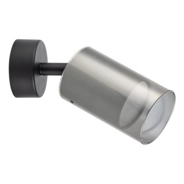 Zuma Line - Väggspotlight 1xGU10/50W/230V svart/grå
