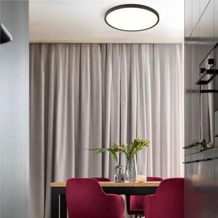 Zuma Line - LED taklampa LED/42W/230V 3000/4000/6000K Ø 50 cm svart